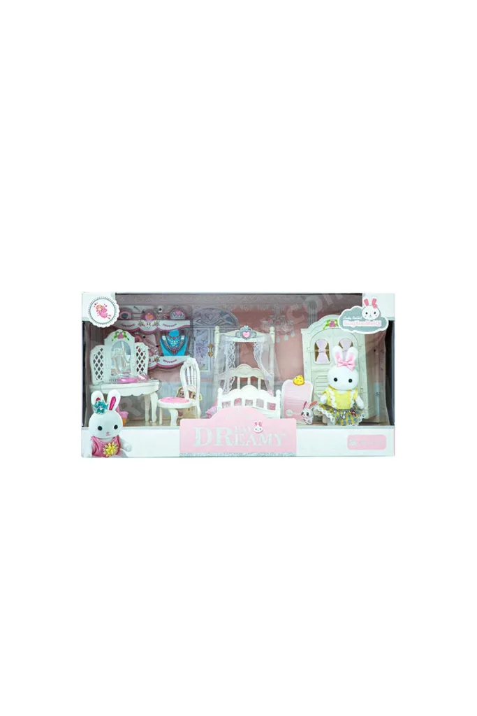 Mini Tavşan Büyük Yatak Odası Oyun Set