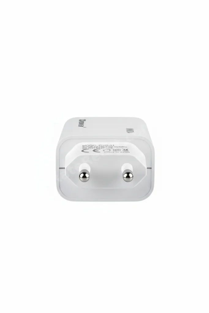 10W Çift USB Şarj Adaptörü Akıllı Tanıma Hızlı Şarj Başlığı 2A Beyaz