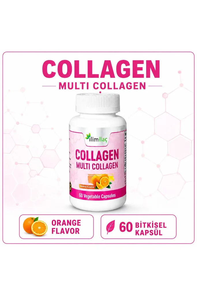 Collagen Multi Collagen 5 Kutu 300 Bitkisel Kapsül – Kolajen Takviye Edici Gıda