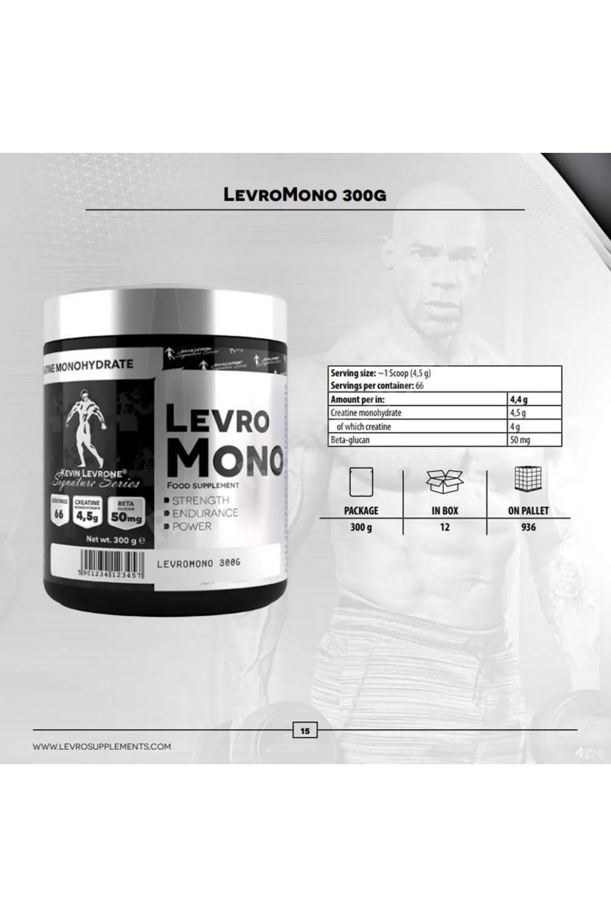 Levro Mono Creatine Monohidrat 300 Gr