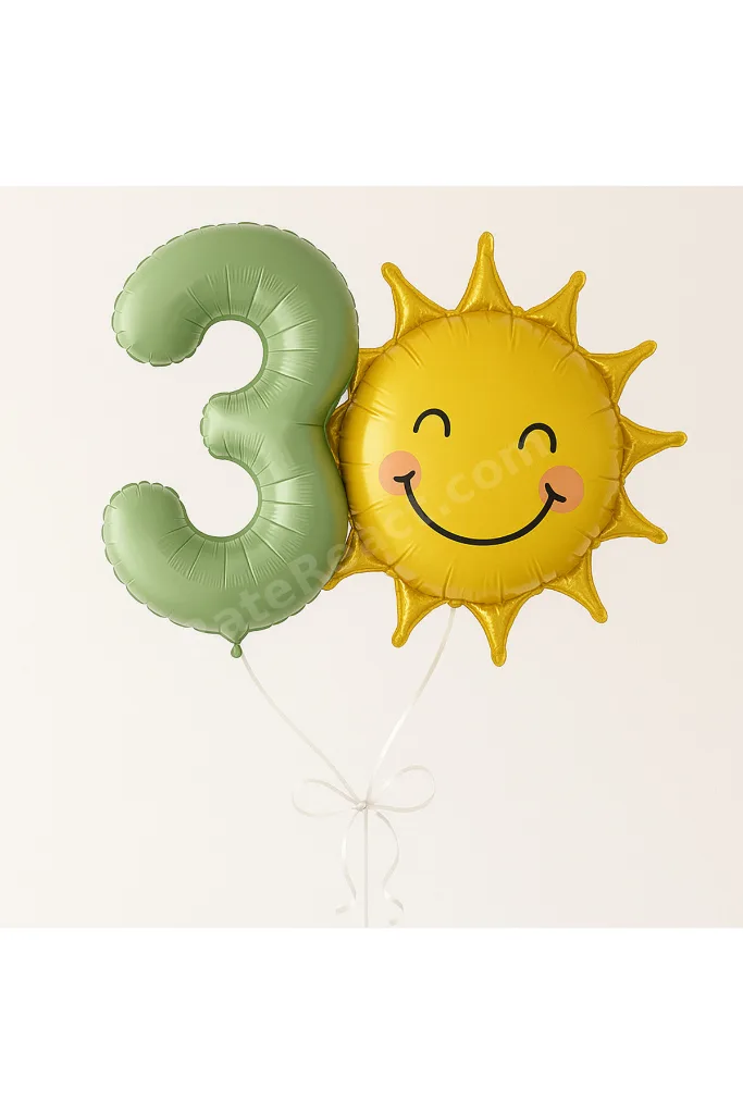 Güneş Balon ADAÇAYI Yeşil 1 Yaş Demeti 2 parça