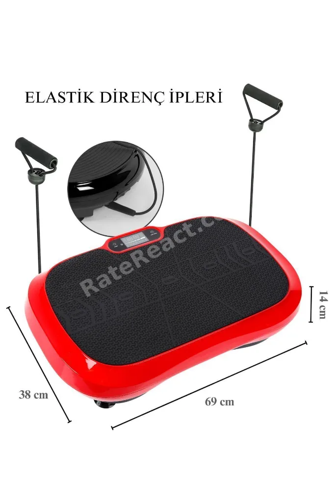Vs5 Max 2d Xxl Vibration Plate Hoparlör-kumandalı Yüksek Titreşimli Zayıflama Aleti-150 Kg Taşıma