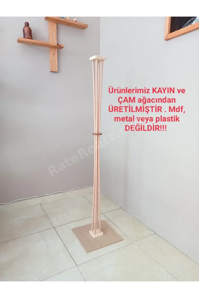 AHŞAP LAMBADER GÖVDE- KOYU MEŞE