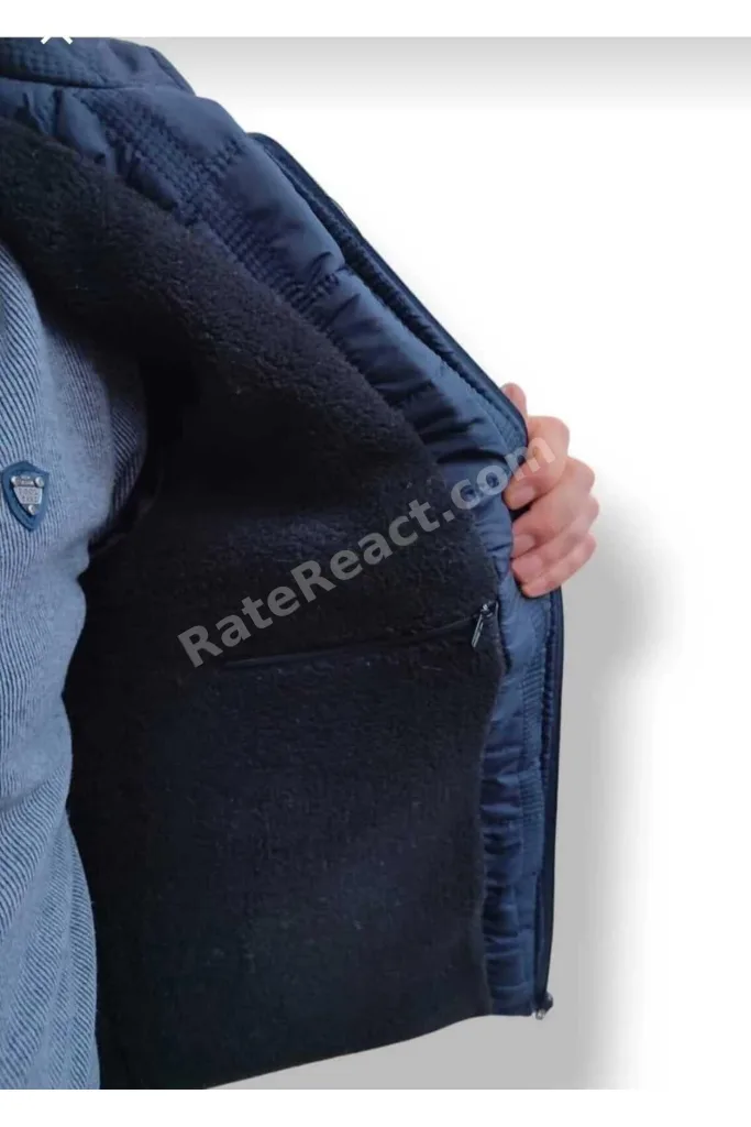 BÜYÜK BEDEN ERKEK seyyar KAPÜŞONLU KAPİTONE MONT,KABAN 4,5,6,7,8XL.