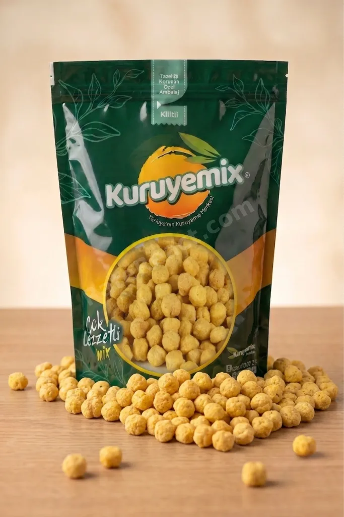 Çıtır Leblebi - Süt Mısır Aromalı (Cips Tadında) - Özel Kavrulmuş [500G]