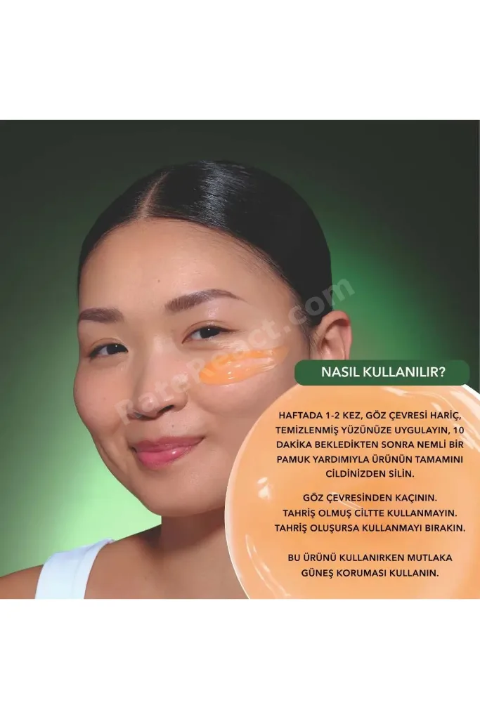 Peeling Maske - %5 AHA - Işıltı Veren Antioksidan Botanik Kompleks Bakım Glow Energie