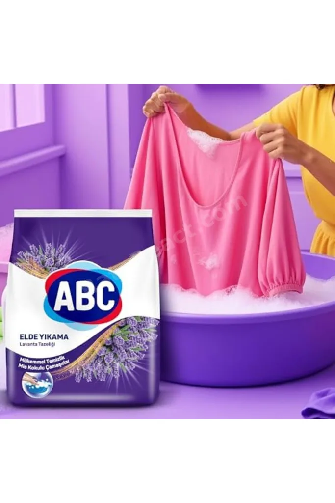 TTKTEKNOLOJİ ABC DETERJAN Toz Deterjan Lavanta Tazeliği 600 Gr TTKTEKNOLOJİ 2026 395519