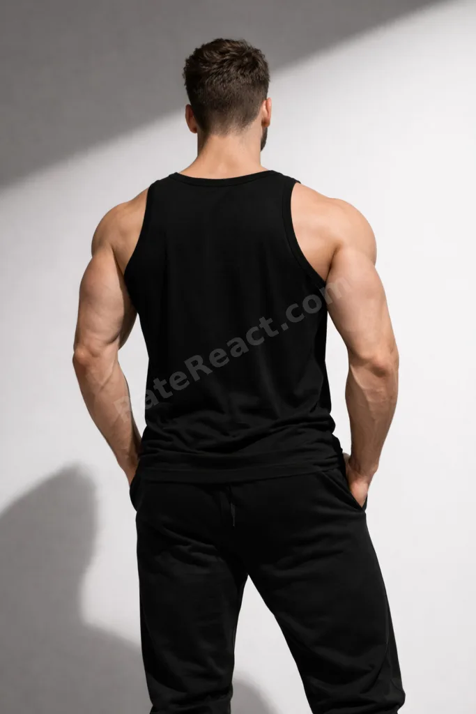 Premium Erkek Spor Atlet – Nefes Alabilen, Esnek Kumaşlı Fitness & Günlük Kullanım