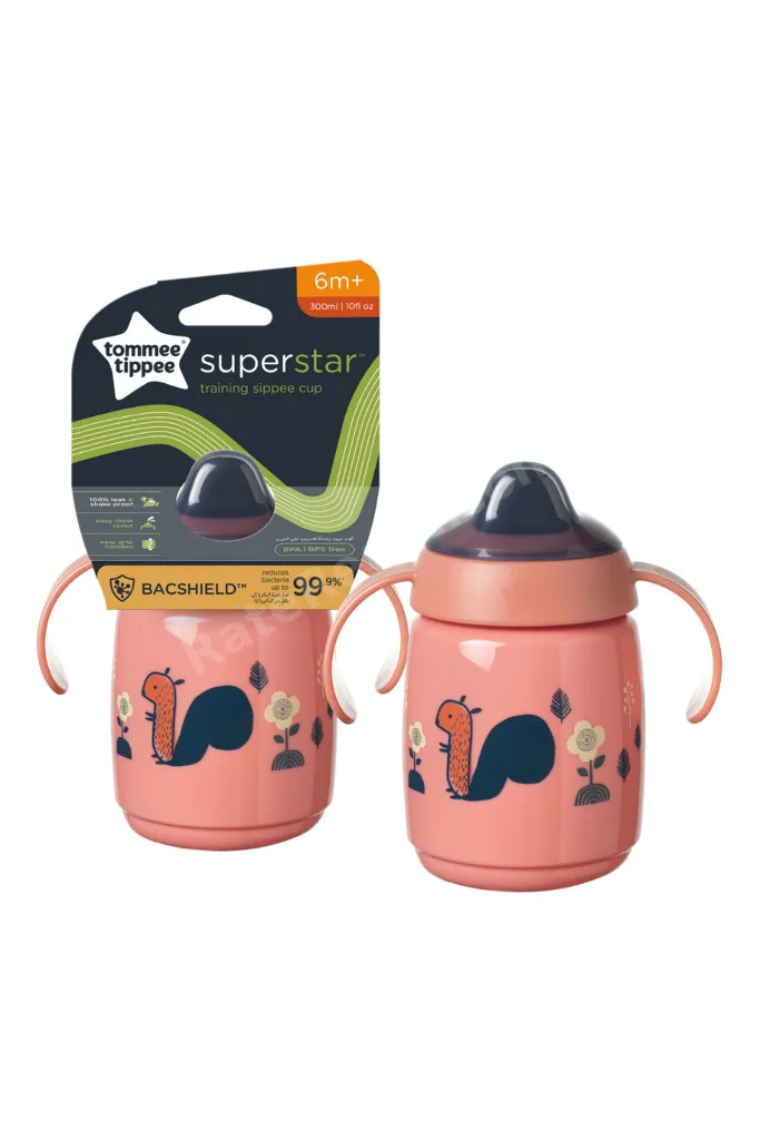 Kolay İçim Alıştırma Bardağı 300 ML Pembe