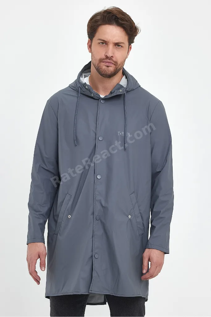 Stay Dry Gri Erkek Yağmurluk