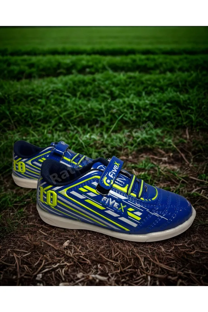 Cırtlı Rugan deri çocuk tırtıklı taban futbol ayakkabısı halısaha ayakkabısı kids soccer shoes