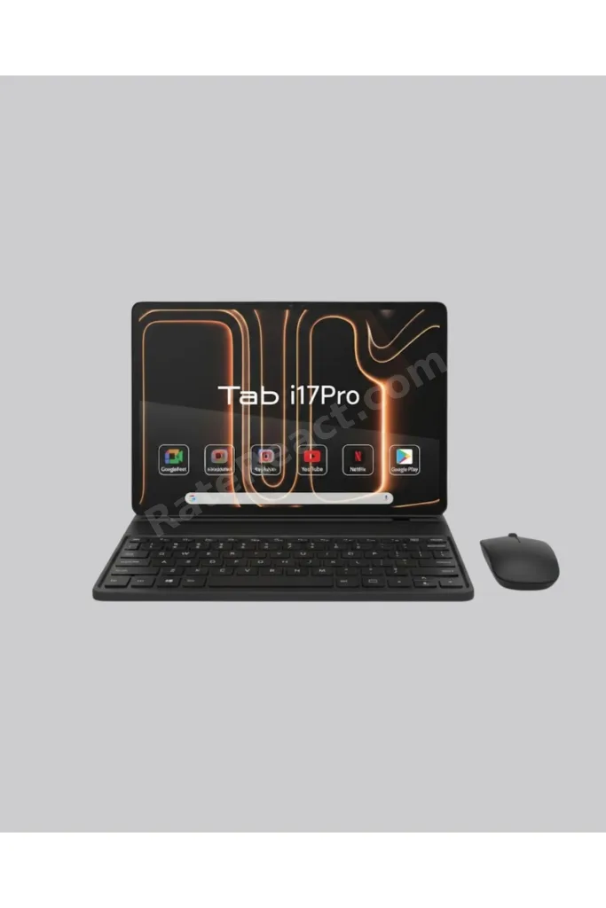 KRM Android 15 Tablet Klavyeli Mouse’lu Profesyonel Set KRM
