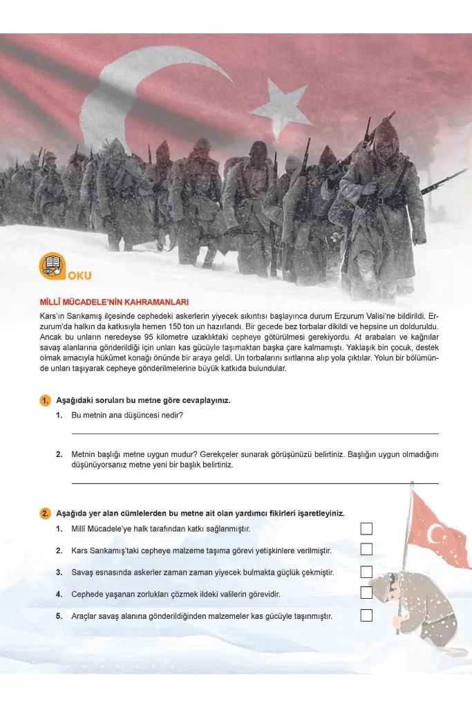 2026 7. Sınıf Multi Paragraf Soru Bankası