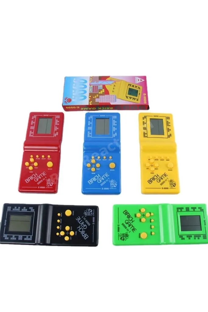 tivens 9999 Oyunlu El Atarisi Tetris Oyun Atari Nostalji Oyuncak