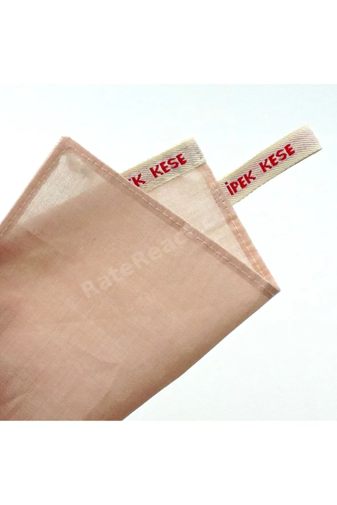 2'li Hakiki İpek Hamam Kesesi Seti - Yüz ve Vücut Peeling