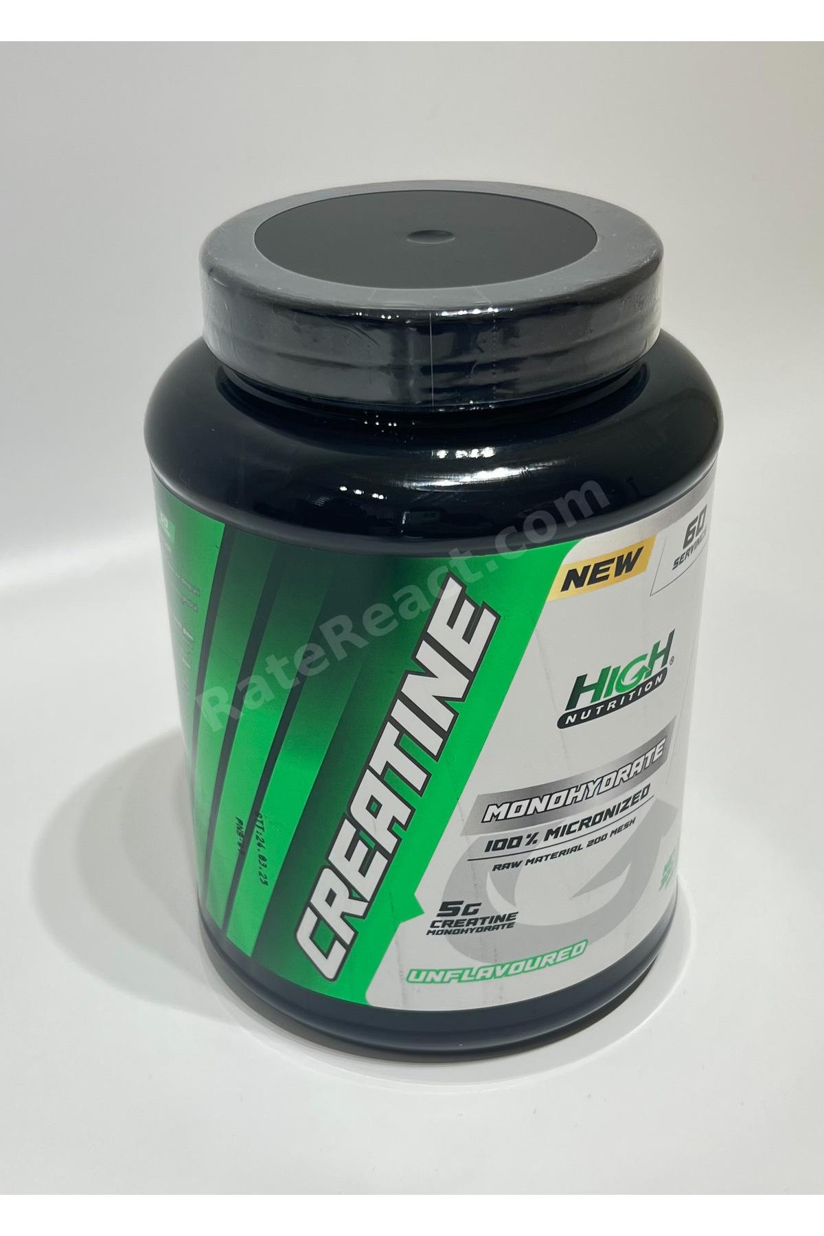 %100 Micronized Creatine Monohydrate 300 Gr 60 Servis 1 Serviste 5 Gr Kreatine