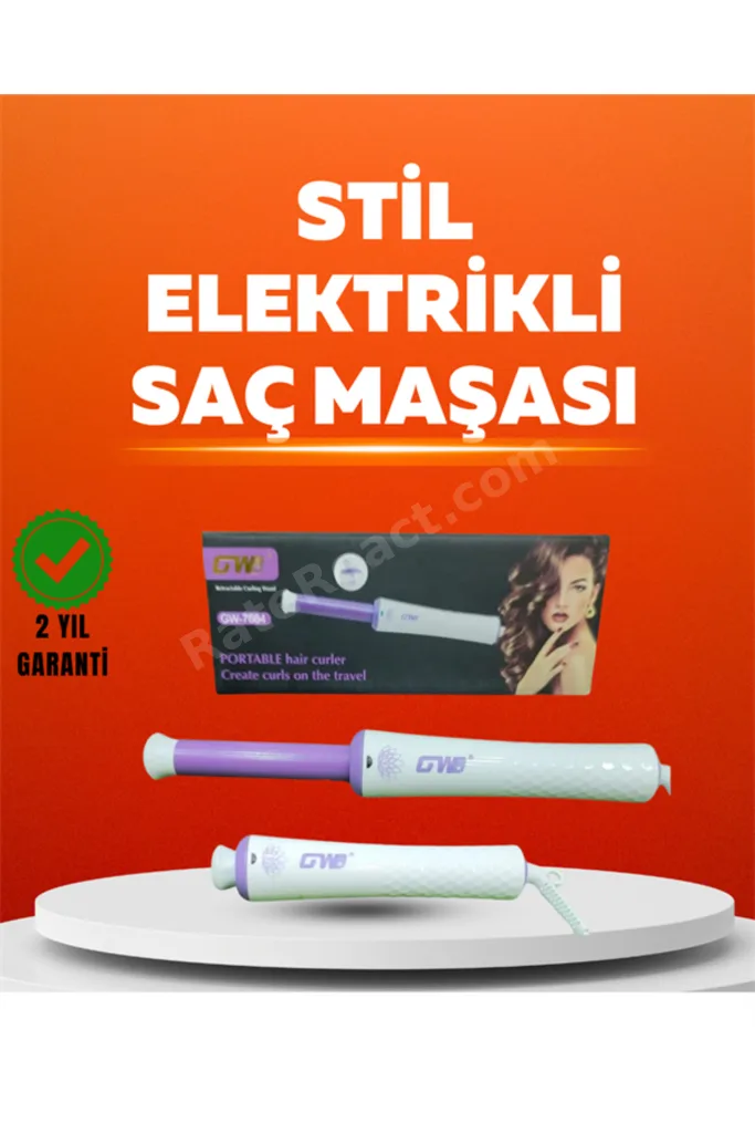ShopletSell Hızlı Isınan, Kompakt ve Güvenli – Tüm Saç Tiplerine Uygun Kıvırma Cihazı 1274129