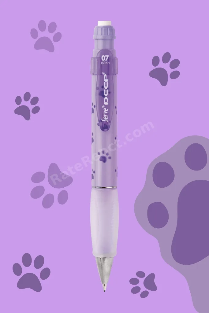 Deep 0.7 Mm Mekanik Kurşun Kalem Pastel Doğa Desenli 6'lı Set
