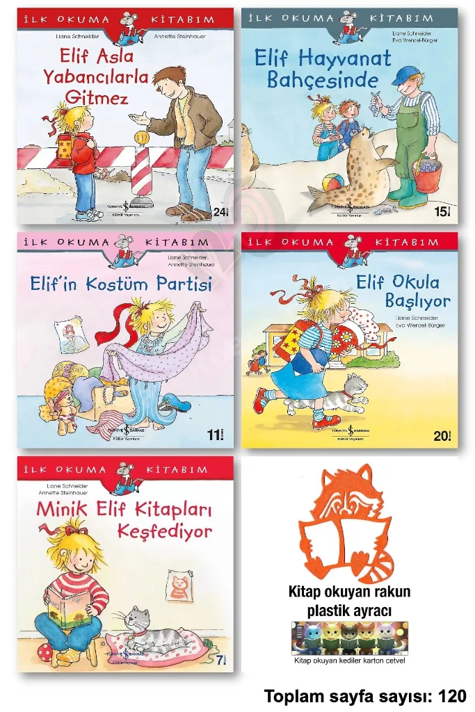 Elif Asla Yabancılarla Gitmez Hayvanat Bahçesinde Kostüm Partisi Okula Başlıyor Kitapları Keşfediyor