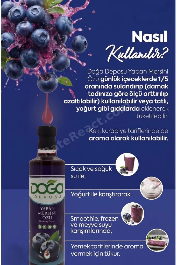 Yaban Mersini Özü 670 G