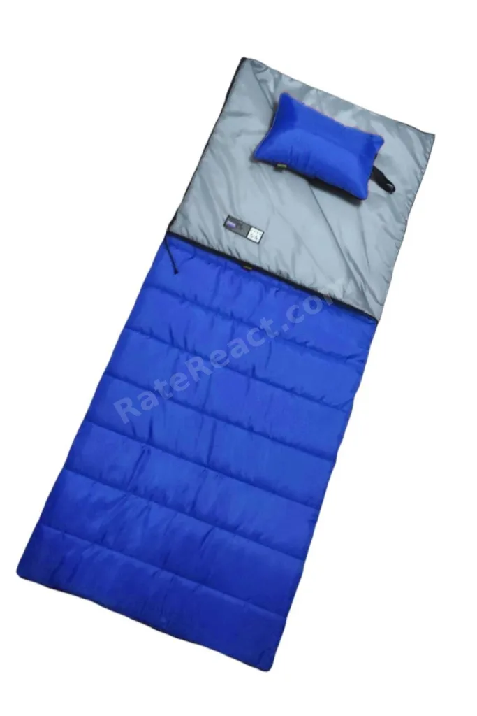 Tim-8 200 Gr Yastıklı Battaniye Tipi Uyku Tulumu Mavi