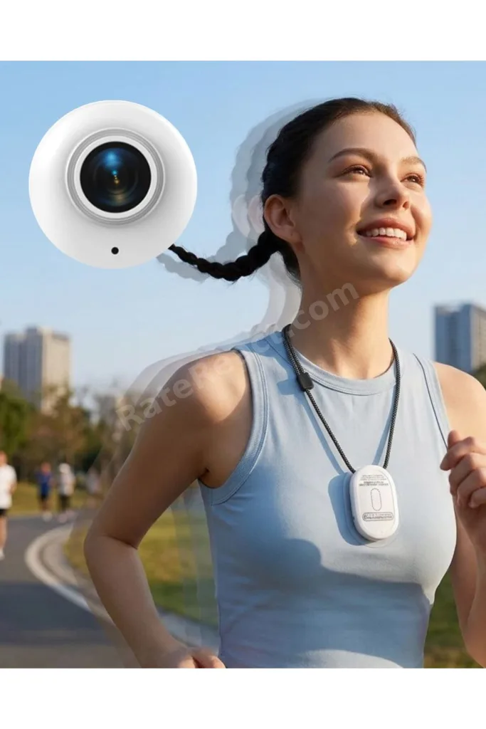 Manyetik Sabitlemeli 1080P Spor Kamera Geniş Açı Lens ve Mobil Bağlantı Özellikli