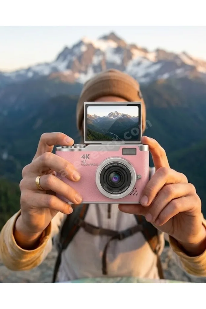 LK007 FOTOĞRAF MAKİNESİ PEMBE