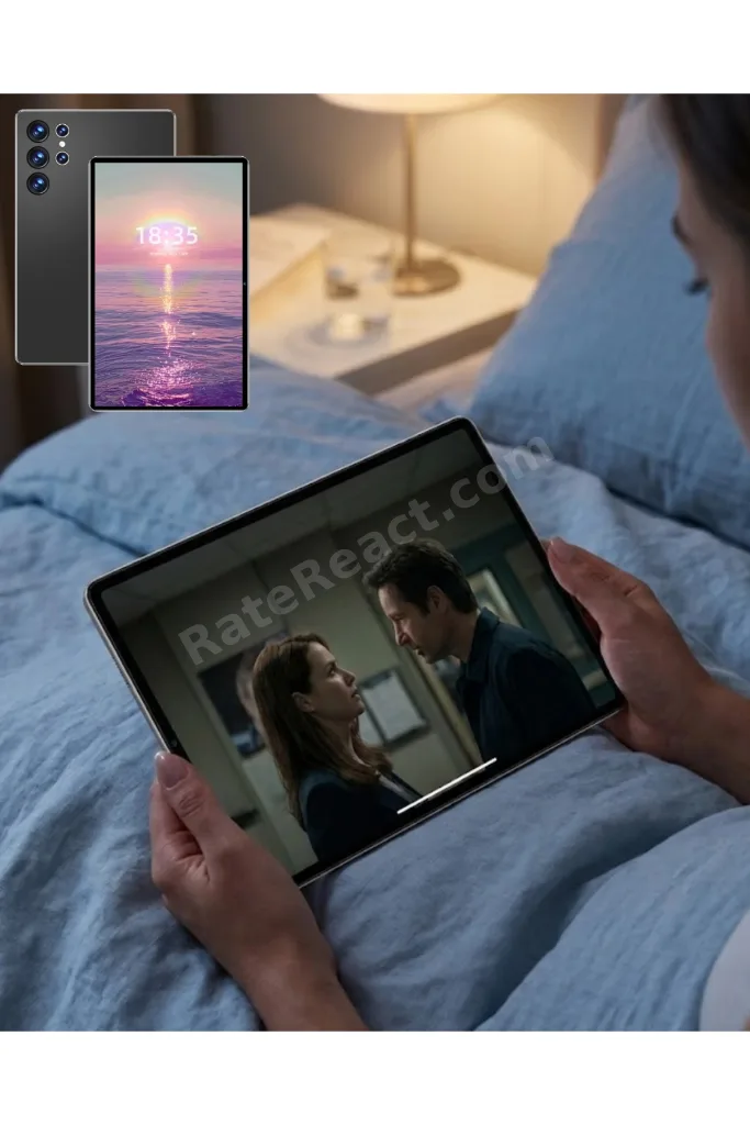 WiFi Destekli Android Tablet 10.1 İnç Geniş Ekran Tablet Seti