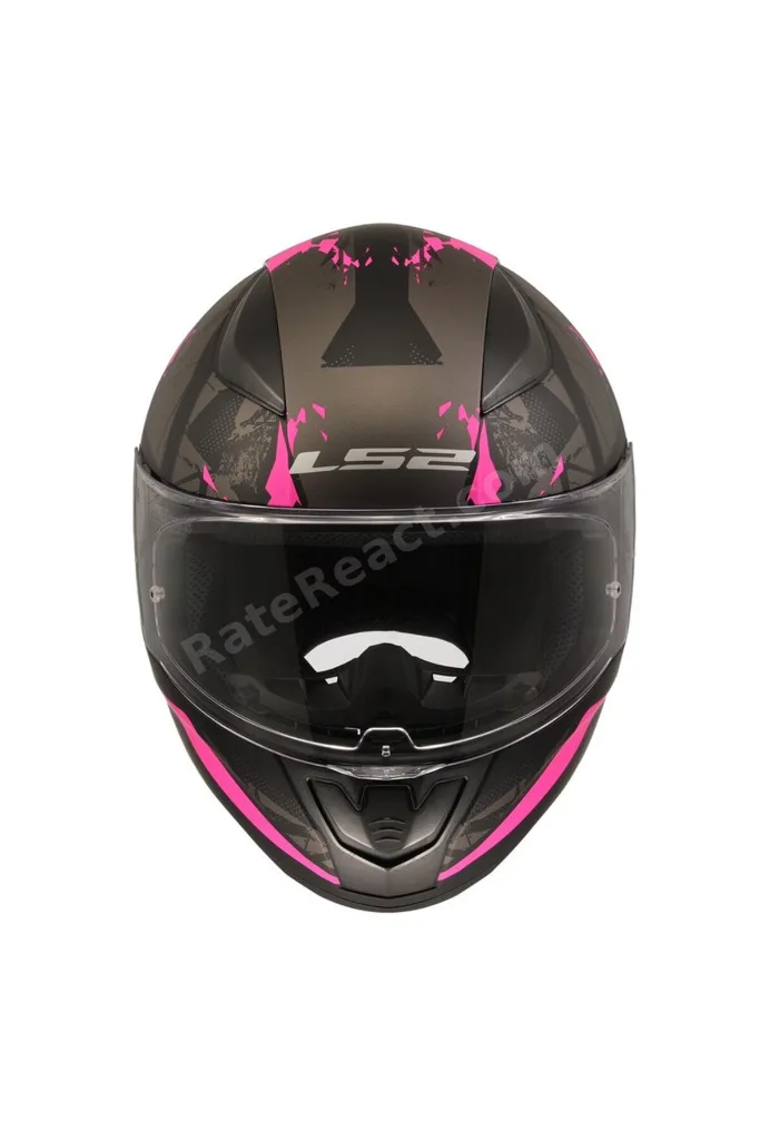 RAPID PALIMNESIS MAT SİYAH-PEMBE KASK