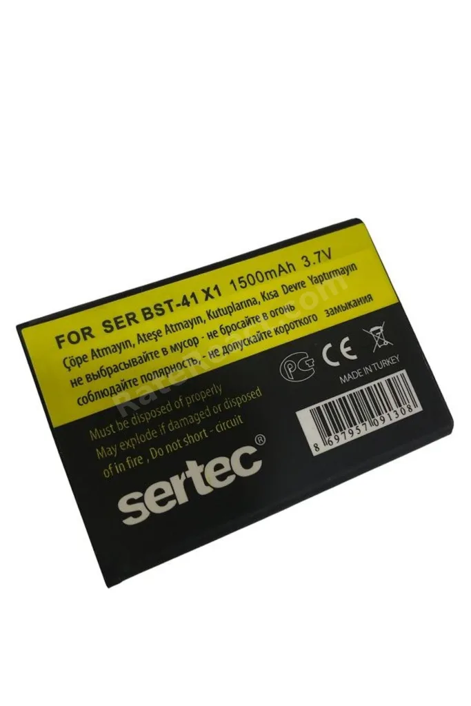 SERTEC - SONY / ERİCSON SR-BST-41 / X1 Uyumlu Batarya
