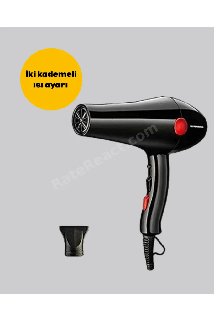 ShopletSell Tüm Saç Tipleri İçin 2200W Güçlü Fön Makinesi 1274129