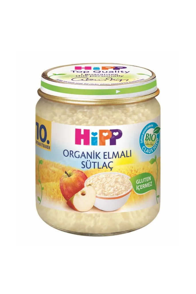 Organik Elmalı Sütlaç 200 Gr