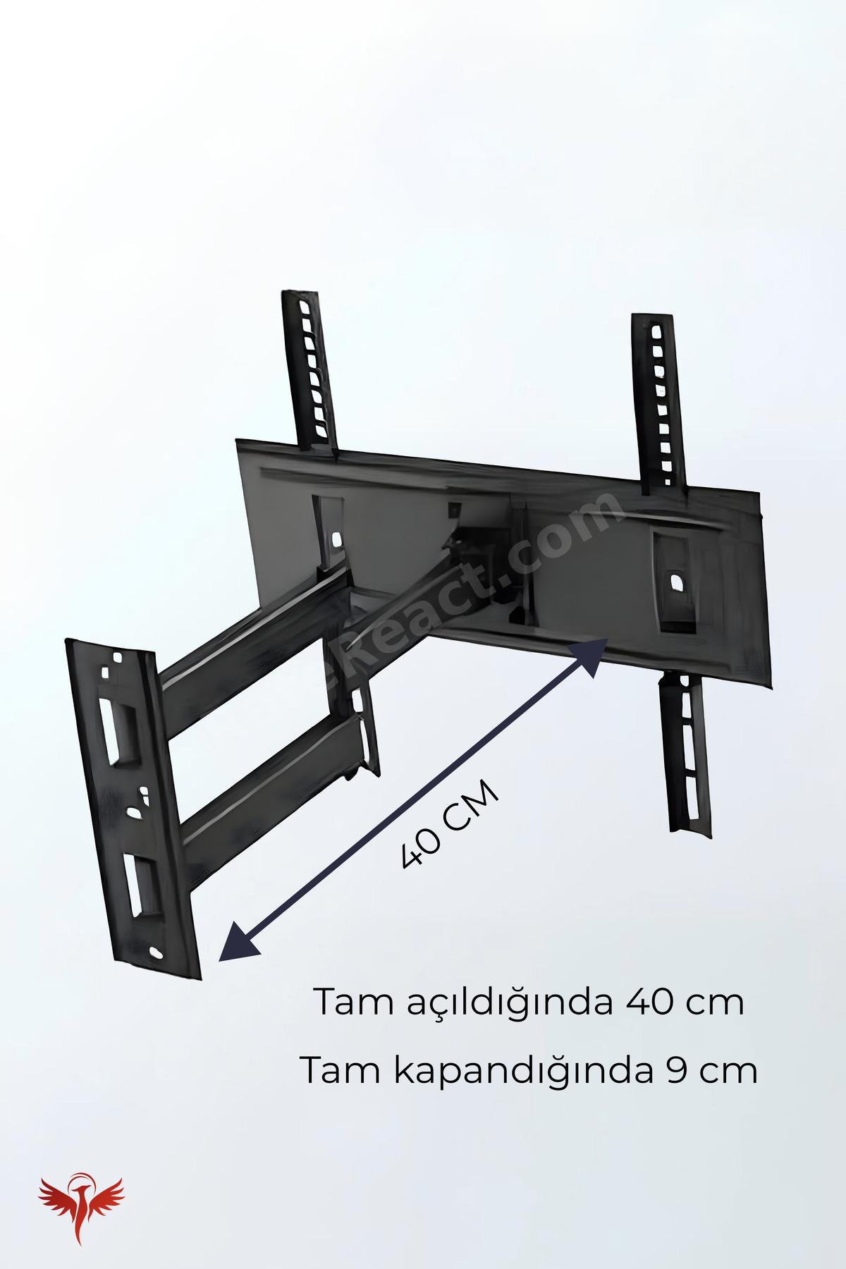 49 İNÇ ASKI APARATI HAREKETLİ (123 EKRAN VE 124 EKRAN) Tüm Marka ve modellerle uyumludur.