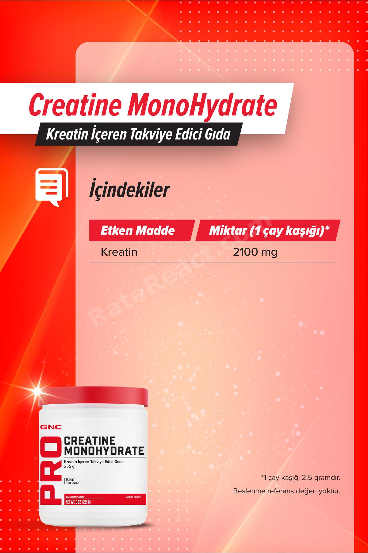 Creatine MonoHydrate – 255 g (50 servis)