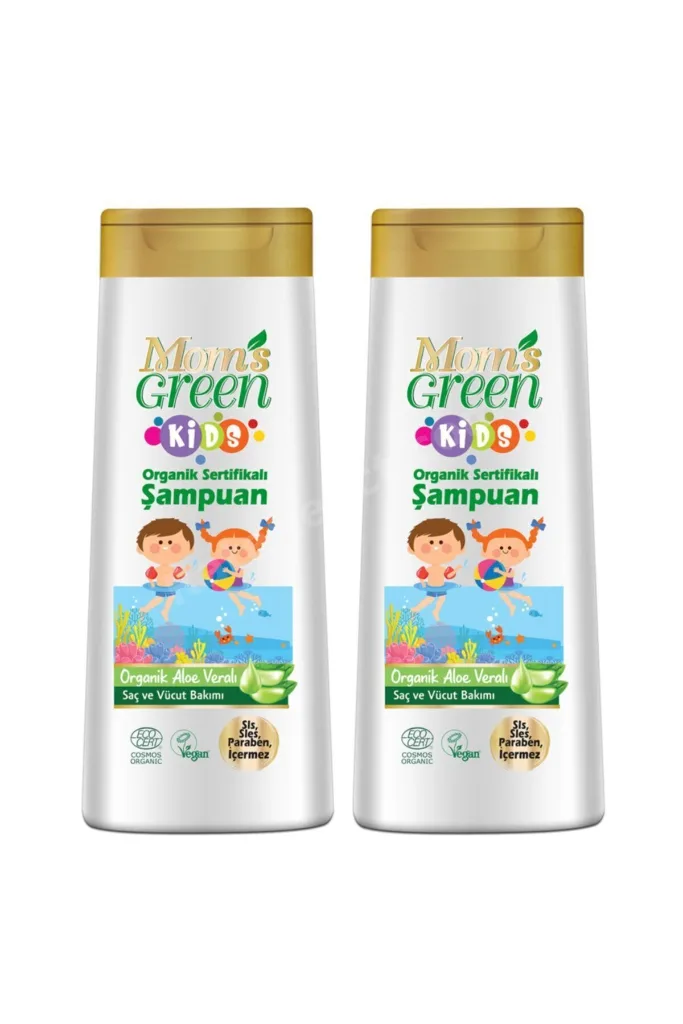 2'li Set Kids Organik Aloeveralı Çocuk Şampuanı 400 ml 400 ml