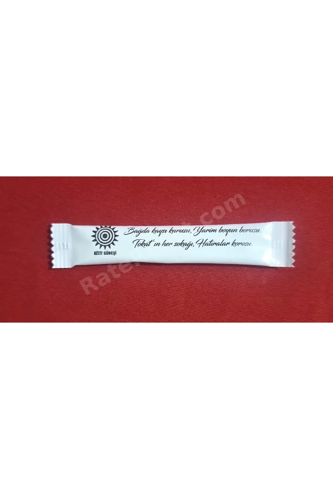 stick şeker. Yöresel Manilerimiz serisi. Net:3 Kg. ( 3 gr.e x 1000 Adet.e.)