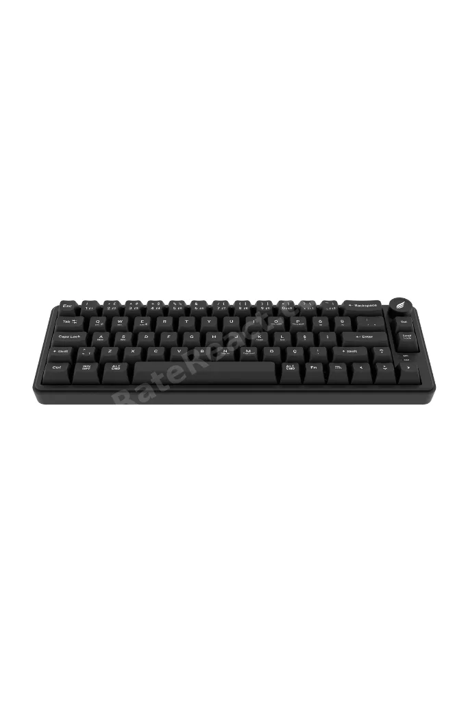 HK251 Membrane RGB Kablosuz/Bluetooth Siyah %65 Türkçe Gaming Oyuncu Klavye