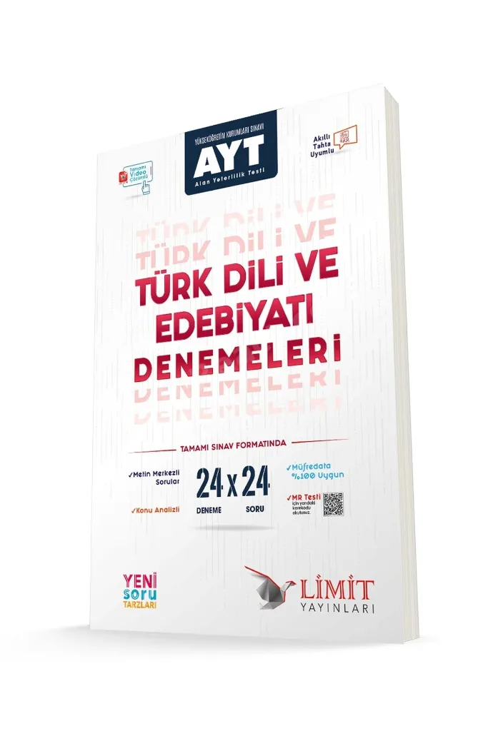 Limit AYT Türk Dili ve Edebiyatı Denemeleri Parlayan Proje Ayraç Hediye