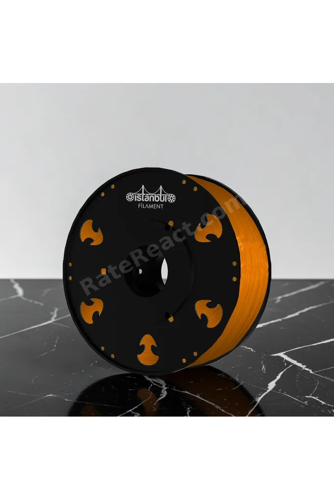 3D Baskı ABS Filament Turuncu 1 kg Ø 1,75MM ± 0,05 mm Bambu Lab Uyumlu