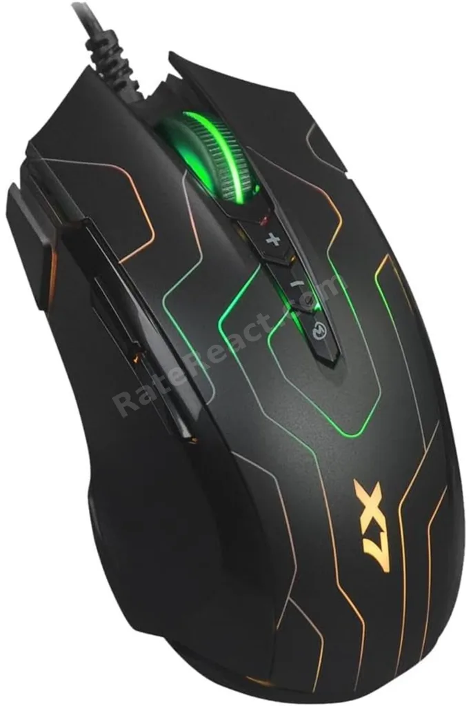 A4 Tech X89 Siyah-Labirent Optik 2400 Dpi Gamer Mouse