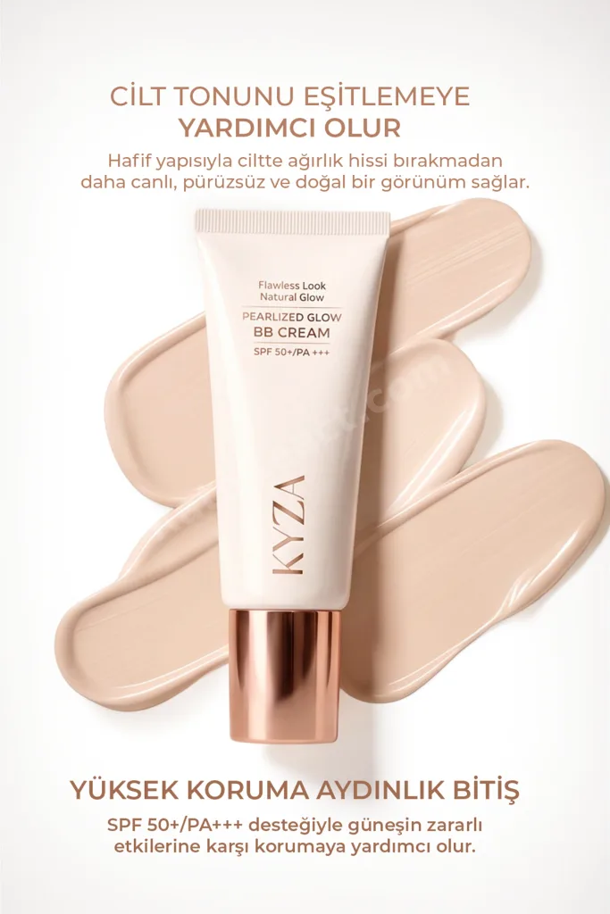 Pearlized Glow BB Cream SPF 50+ | Yoğun Işıltılı Cilt Görünümü 30 ml