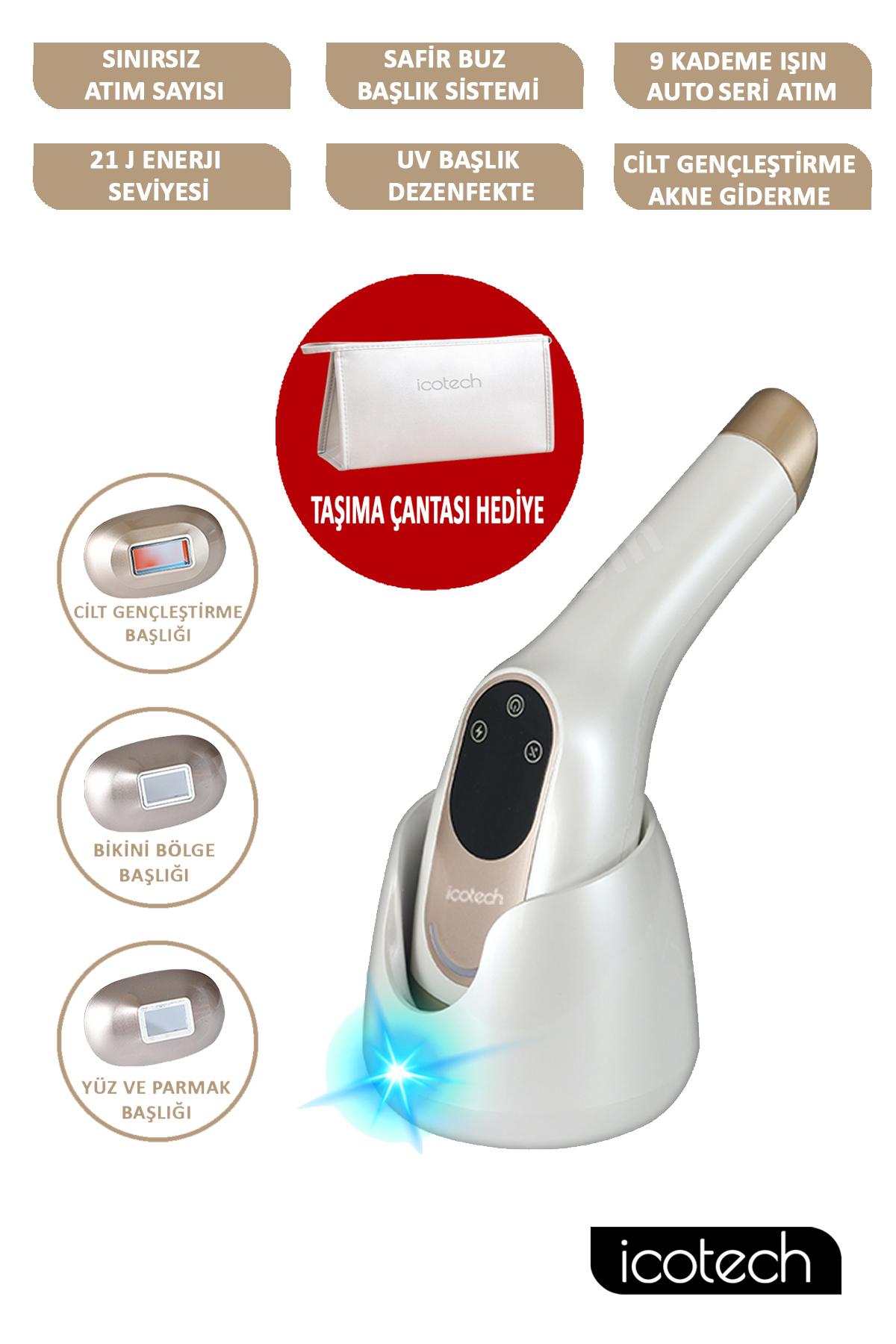 Hr95 Sınırsız Atım Safir Buz Başlıklı Uv Dezenfekte Cilt Genç Akne Giderme Ipl Lazer Epilasyon Aleti