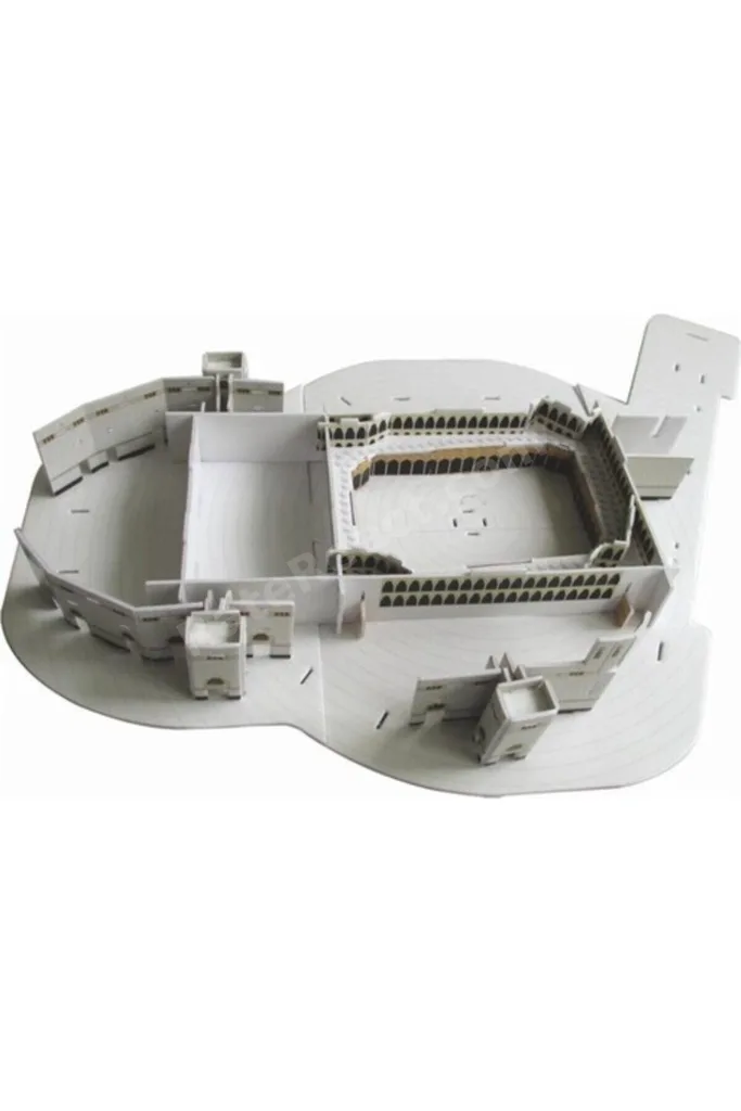 Mescidi Haram Kabe 3d Puzzle 3 Boyutlu Mekke Cami Maketi Yapma