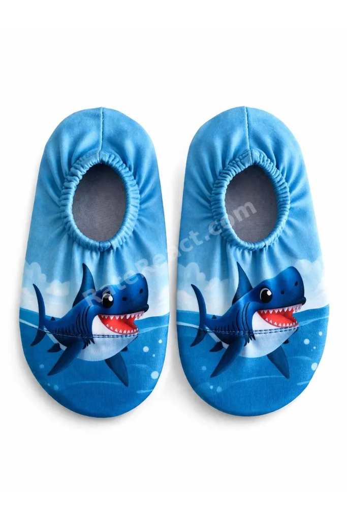 Kaydırmaz Taban / Unisex Bebek Çocuk Deniz Ayakkabısı / Havuz Patiği
