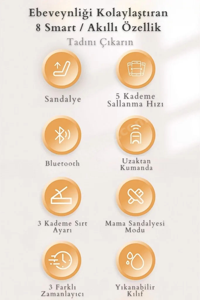 Dolly 2in1 Otomatik Sallanan Kademe Ayarlı  Beşik ve Anakucağı -Gray