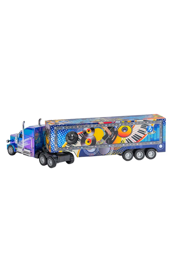 Full Fonksiyon Şarj Edilebilir Işıklı Müzikli Bluetooth'lu RC Sound Truck Uzaktan Kumandalı Tır