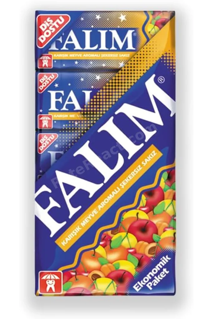 meala kozmetık store 5'li Karışık Meyve Aromalı Şekersiz Sakız 35 gr 2026 919086