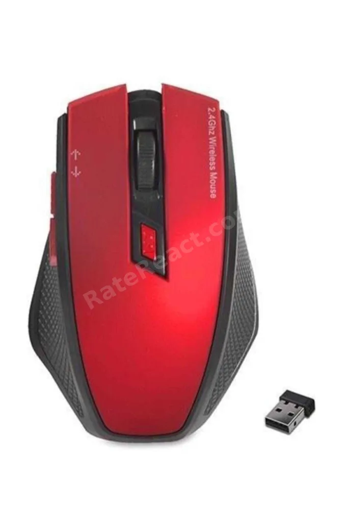 SMW-777 Kırmızı kablosuz 2,4Ghz optik mous