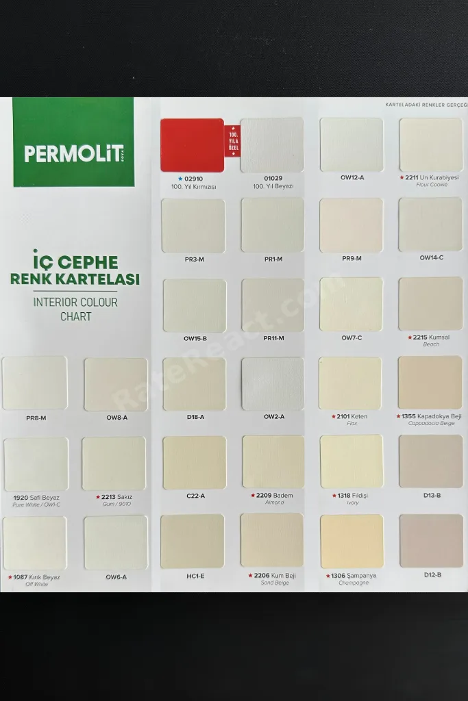 Permosil Silikonlu Silinebilir Su Bazlı İç Cephe Boyası | 3.5 Kg - 10 Kg - 20 Kg