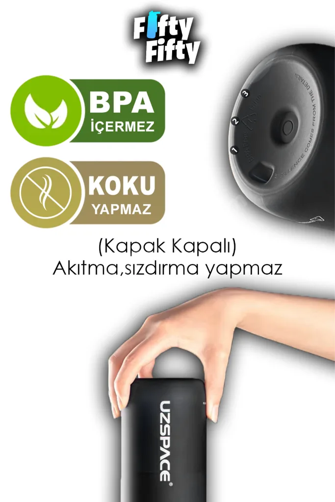 1000 ml Trıtan Matara Dark Green